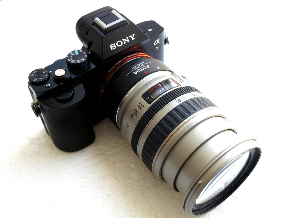 CANON Zoom Lens EF 24-85mm F 3.5-4.5